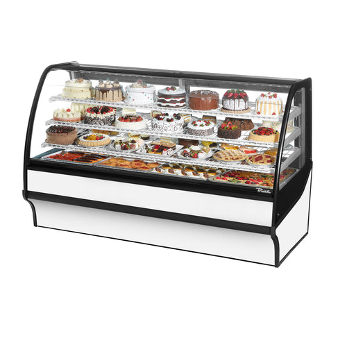 True Mfg. – Specialty Display TDM-R-77-GE/GE-S-W Display Case, Refrigerated Bakery
