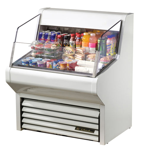 True Mfg. – Specialty Display THAC-36-HC-LD Merchandiser, Open Refrigerated Display