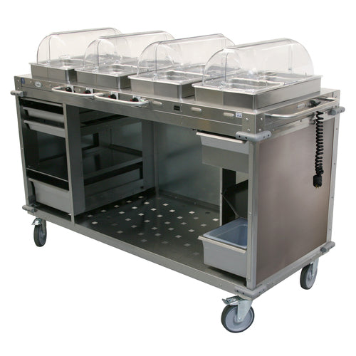 Cadco CBC-HHHH Serving Counter, Hot Food, Electric