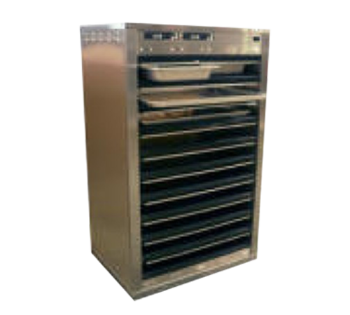 Carter-Hoffmann DF1220-5 Heated Cabinet, Mobile, Pass-Thru