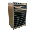 Carter-Hoffmann DF2620-4 Heated Cabinet, Mobile, Pass-Thru