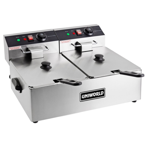 Uniworld Foodservice Equipment UEF-08L2 Fryer, Electric, Countertop, Full Pot