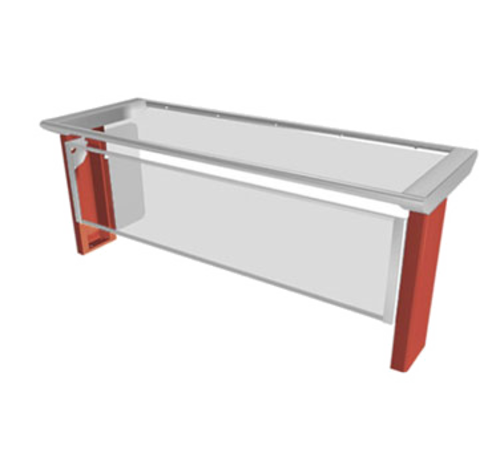 Duke Manufacturing TS550-46 Sneeze Guard, Stationary
