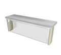 Duke Manufacturing TS560-46 Sneeze Guard, Stationary