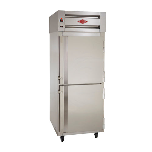 Utility Refrigerator PT-HC-25-SS-2S-2S-N Heated Cabinet, Pass-Thru