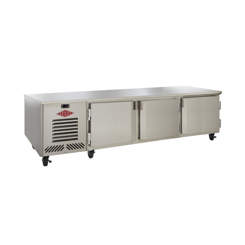 Utility Refrigerator PT-CHR-75-3S-3S-D-EM Refrigerator, Undercounter, Pass-Thru