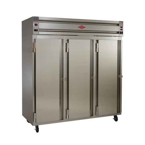 Utility Refrigerator PT-HC-90-SS-3S-3S-N Heated Cabinet, Pass-Thru