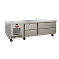 Utility Refrigerator LHR-66T-4D-EM Equipment Stand, Refrigerated Base