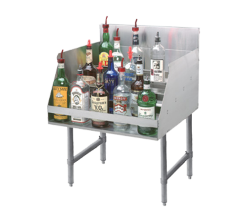 Advance Tabco LD-2124-X Underbar Bottle Storage Display Unit