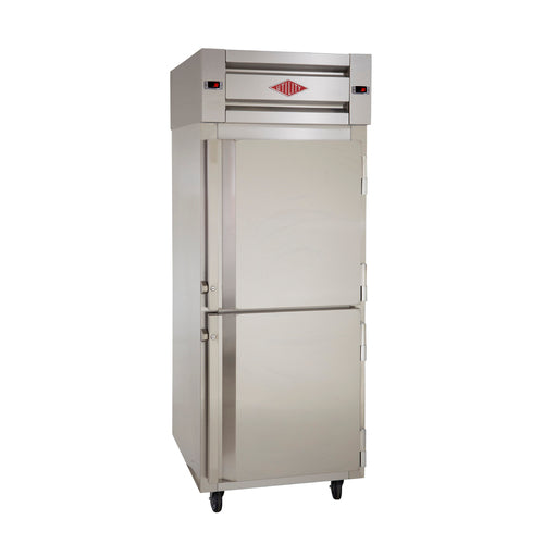 Utility Refrigerator PTRF-25-SS-2S-2S-D Refrigerator Freezer, Pass-Thru