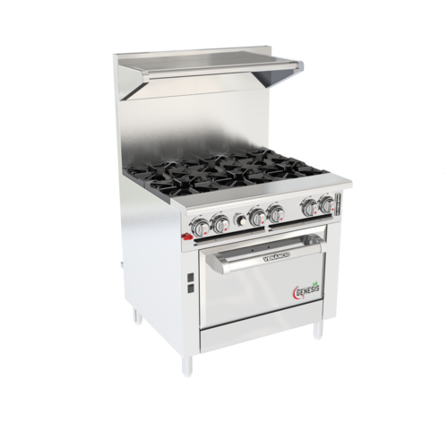 Venancio USA G36CO-36B Range, 36" Restaurant, Gas