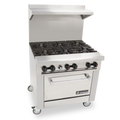 Venancio USA R722ST-36B36G Range, 72" Restaurant, Gas