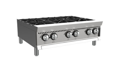 Venancio USA O12CT-2B Hotplate, Countertop, Gas