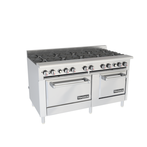Venancio USA R602ST-60B Range, 60" Restaurant, Gas