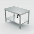 Winholt Equipment DTS-3048H32-ADJ-9 Work Table,  40" - 48", Stainless Steel Top