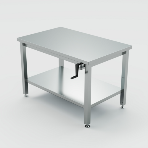 Winholt Equipment DTS-3048H32-ADJ-9 Work Table,  40" - 48", Stainless Steel Top