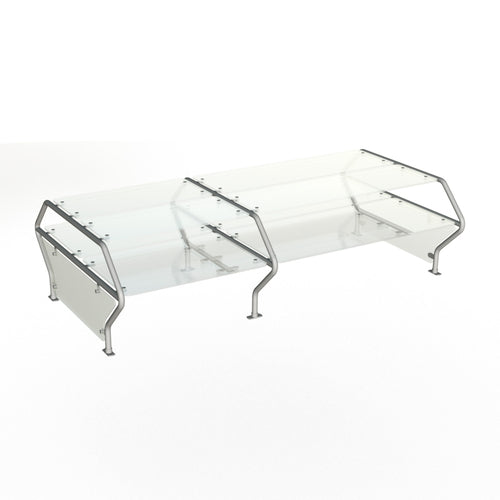 Duke Manufacturing TS482DSDD-74 Sneeze Guard, Stationary