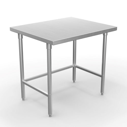 Winholt Equipment DTR-3036-HKD Work Table,  36" - 38", Stainless Steel Top