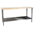 Winholt Equipment WTSS3672 Work Table, Wood Top