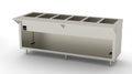 Duke Manufacturing EW-6-CBSS Serving Counter, Hot Food, Electric