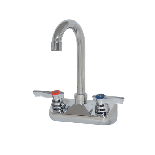 Winholt Equipment WS-G.NECK-WH Faucet, Wall / Splash Mount