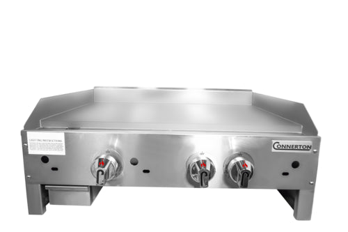 Connerton CEG-17-T Griddle, Gas, Countertop