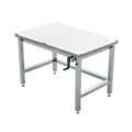 Winholt Equipment DTR-3072H32-ADJ-9-PT Work Table, Poly Top