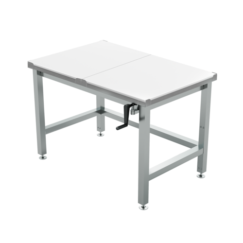 Winholt Equipment DTR-3072H32-ADJ-9-PT Work Table, Poly Top