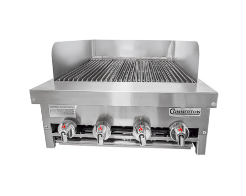 Connerton CRB-72 Charbroiler, Gas, Countertop