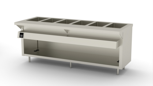 Duke Manufacturing EW-6-DLSS Serving Counter, Hot Food, Electric