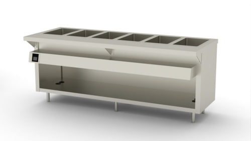Duke Manufacturing EW-6-DLPG Serving Counter, Hot Food, Electric