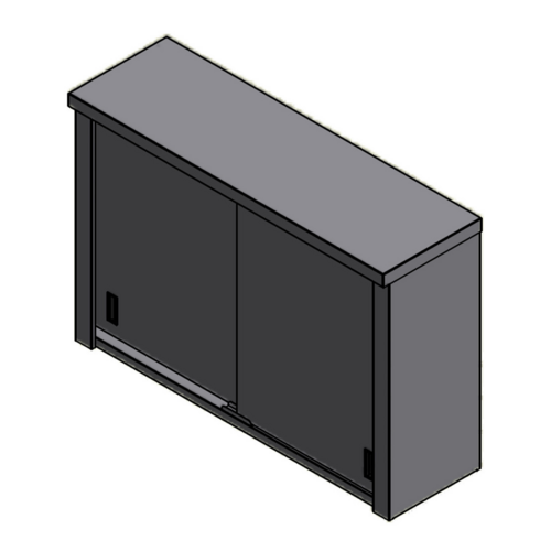 Winholt Equipment STCT-D6015-WMS Cabinet, Wall-Mounted