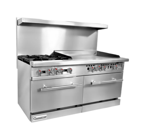 Connerton CN60-10 Range, 60" Restaurant, Gas