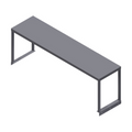 Winholt Equipment SSTMS-1548 Overshelf, Table-Mounted