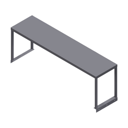 Winholt Equipment SSTMS-1548 Overshelf, Table-Mounted