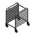 Winholt Equipment AL-1808-H-32H Pan Rack, Universal