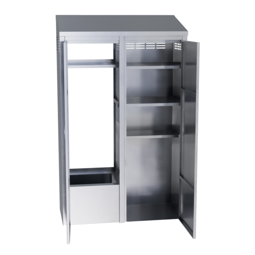 Winholt Equipment STCT-HD2450.5H84-MPSL-ST-KT Mop Sink Cabinet