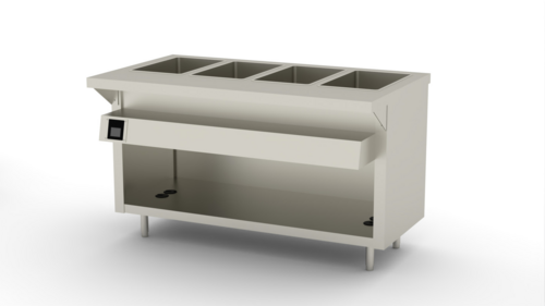 Duke Manufacturing EW-4-DLSS Serving Counter, Hot Food, Electric