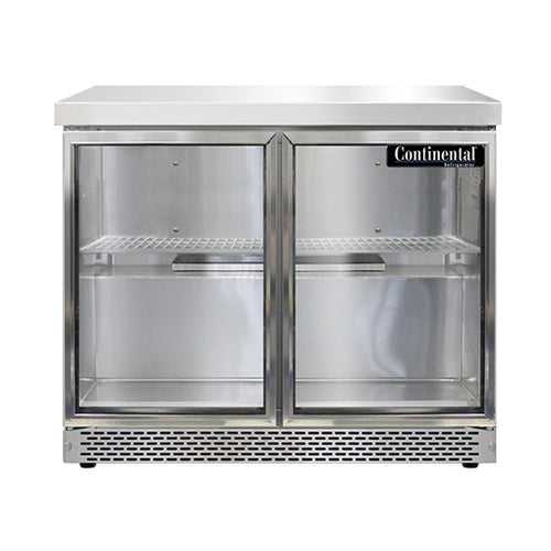 Continental SW36NGD-FB Refrigerated Counter, Work Top