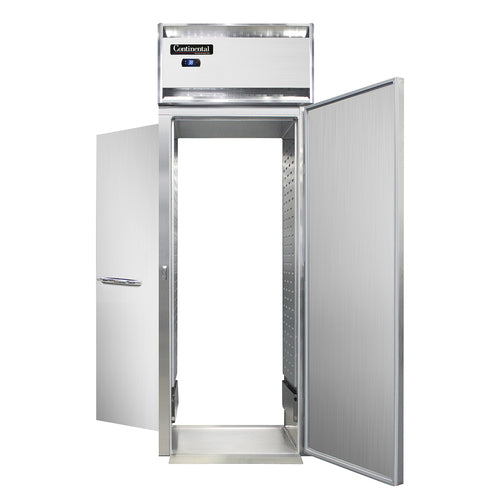 Continental D1RINSART-E Refrigerator, Roll-Thru