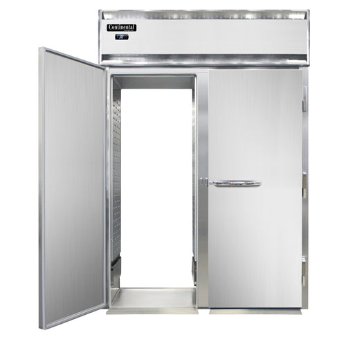 Continental D2RINRT-E Refrigerator, Roll-Thru