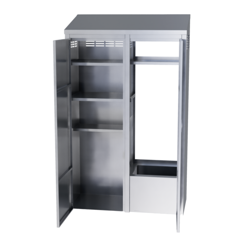 Winholt Equipment STCT-HD2450.5H84-MPS-ST-KT Mop Sink Cabinet