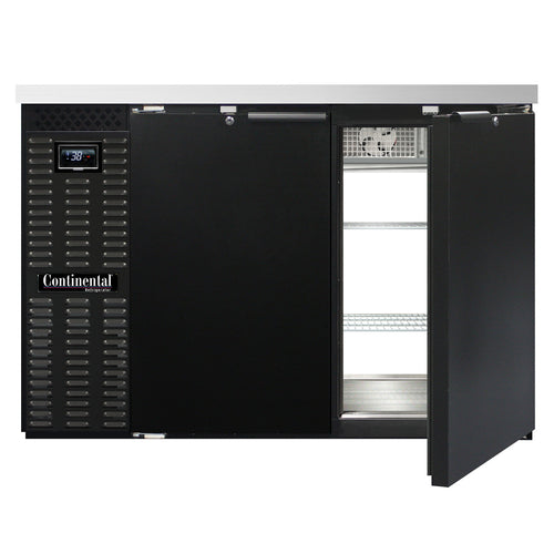 Continental BB50NPT Back Bar Cabinet, Refrigerated, Pass-Thru