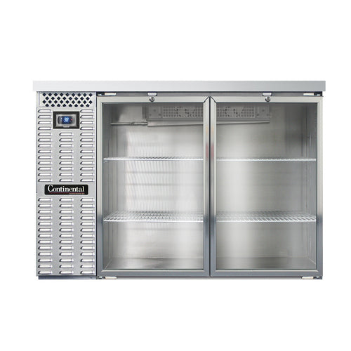 Continental BB50SNSSGD Back Bar Cabinet, Refrigerated