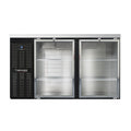 Continental BB59SNGD Back Bar Cabinet, Refrigerated