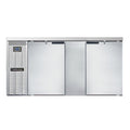 Continental BB69SNSS Back Bar Cabinet, Refrigerated