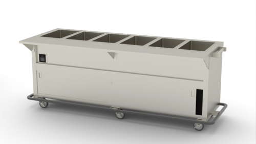Duke Manufacturing EPW-6-CBSS Serving Counter, Hot Food, Electric