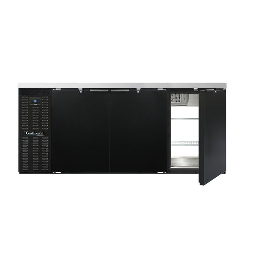 Continental BB79SNPT Back Bar Cabinet, Refrigerated, Pass-Thru