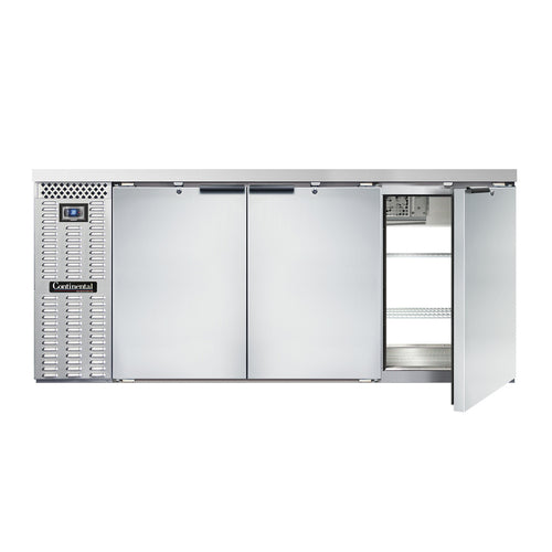 Continental BB79SNSSPT Back Bar Cabinet, Refrigerated, Pass-Thru