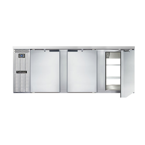 Continental BB90SNSSPT Back Bar Cabinet, Refrigerated, Pass-Thru